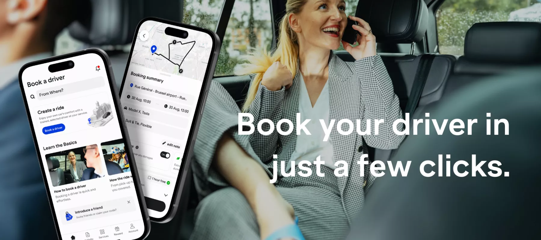 how to book a driver